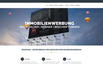 Bauschildcenter Website