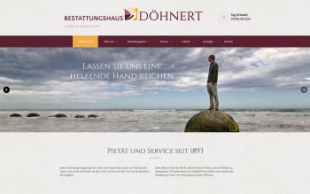 Bestattungshaus Döhnert Website