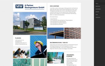 MW & Partner Bauingenieure Website