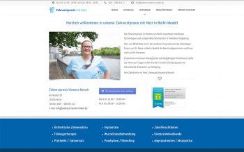 Zahnanrztpraxis Neroch Website
