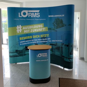 Lorms Messestand